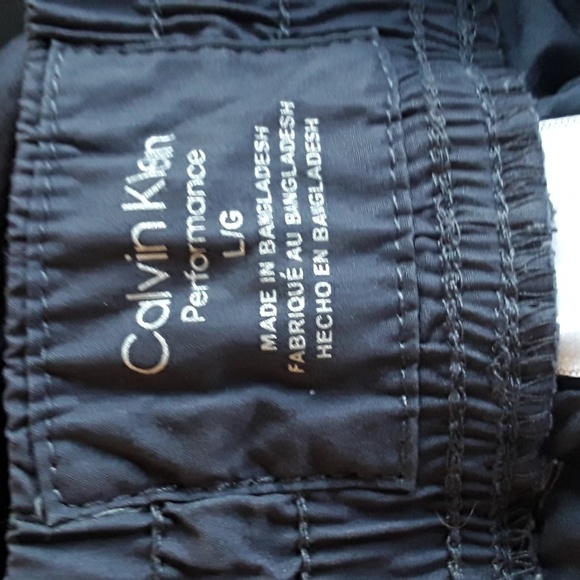 Calvin Klein navy blue pants size large new - Picture 4 of 4